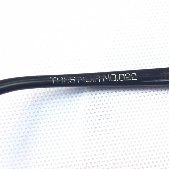 Tres Noir NO.022 Barracuda Sunglasses Gold Trim